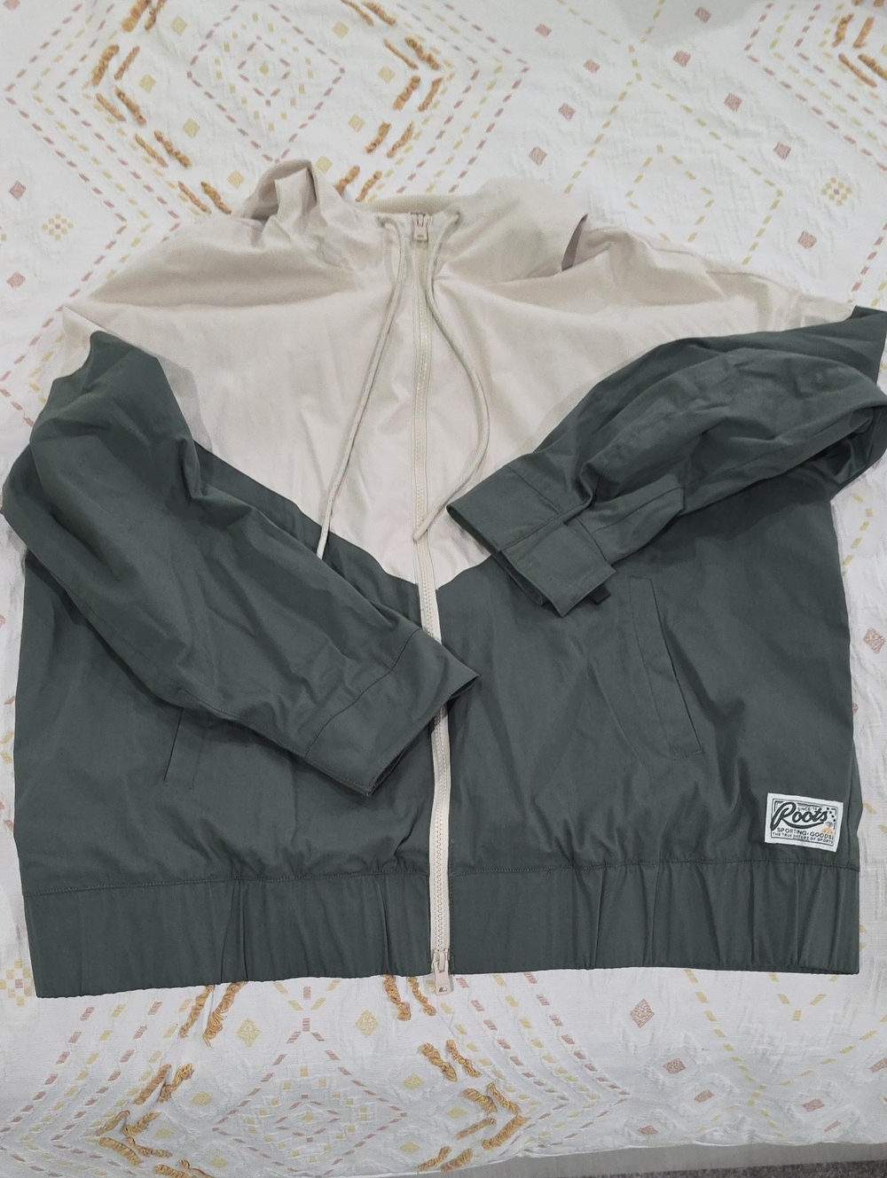 Roots Two-Tone Hooded Jacket